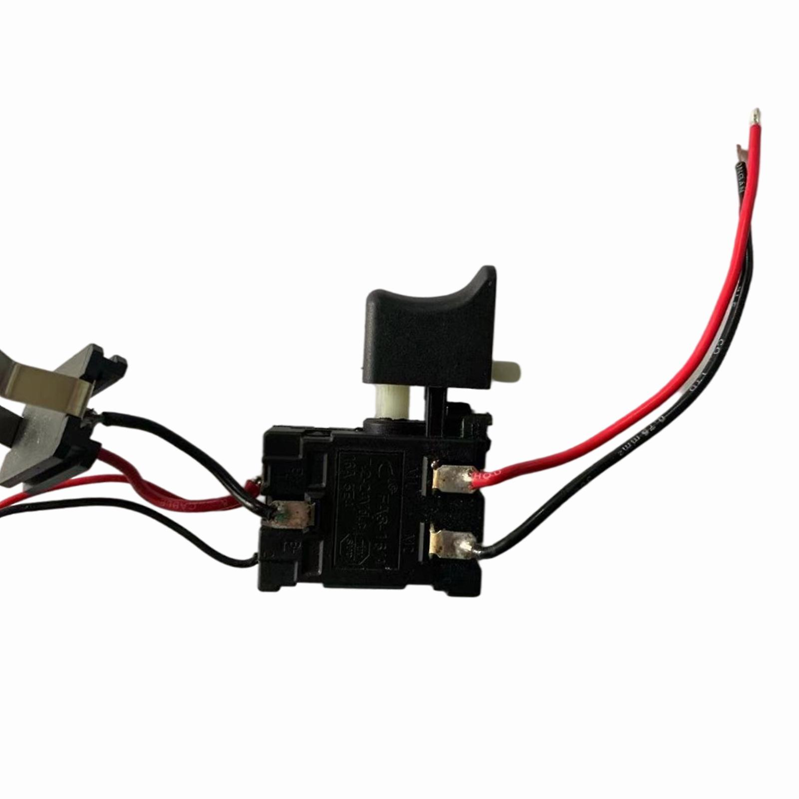 1pc 24V Cordless Drill Switch Speed Control with Reverse for Lithium Battery