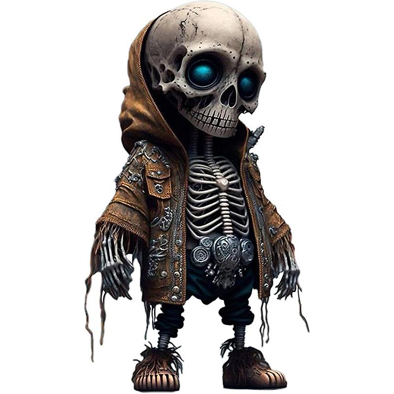 Cool Skeleton Figures Resin Craft Cute Statue Skeleton Memorial