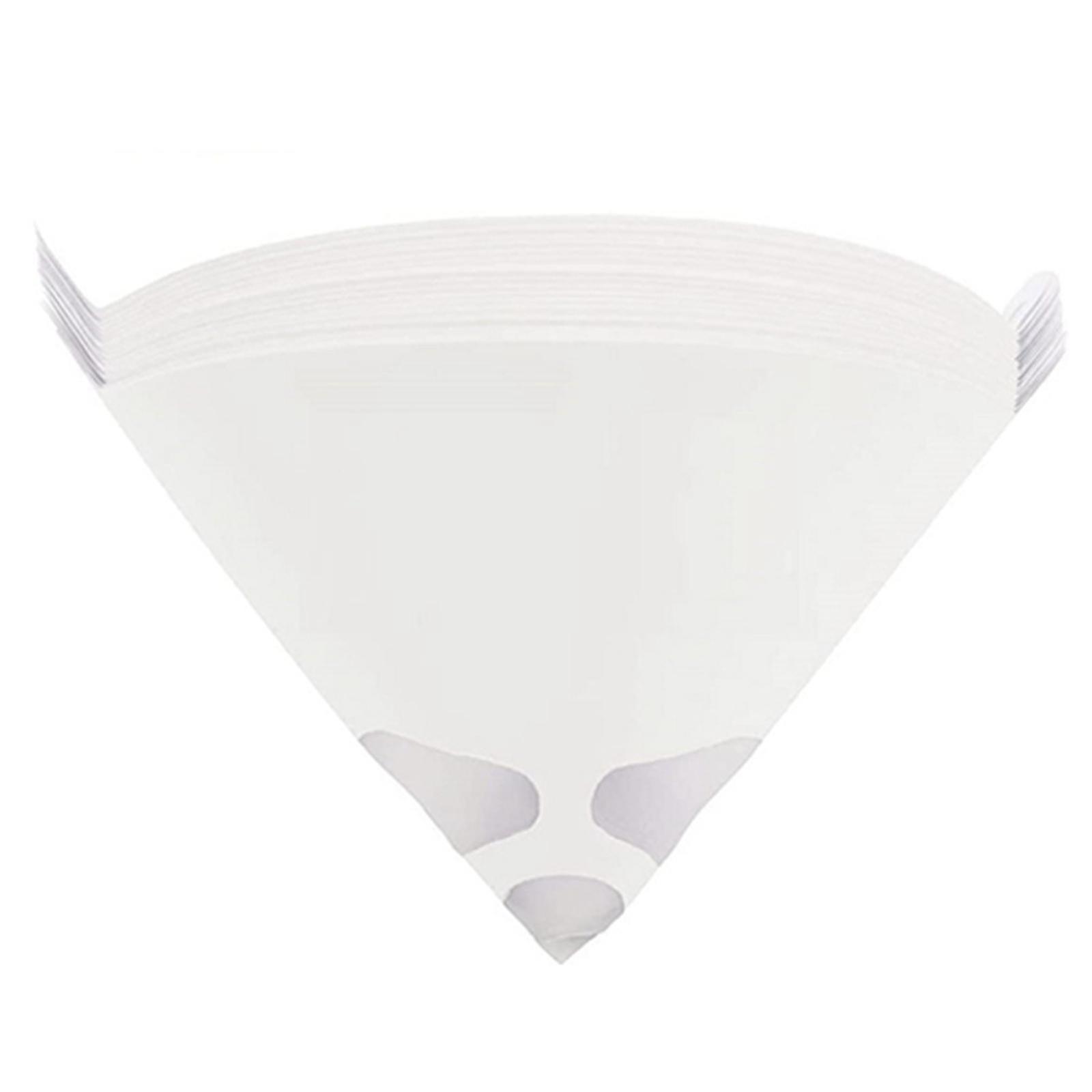 50 Pieces Funnel Filters Funnel Disposable for Automotive 3D Printing Resin