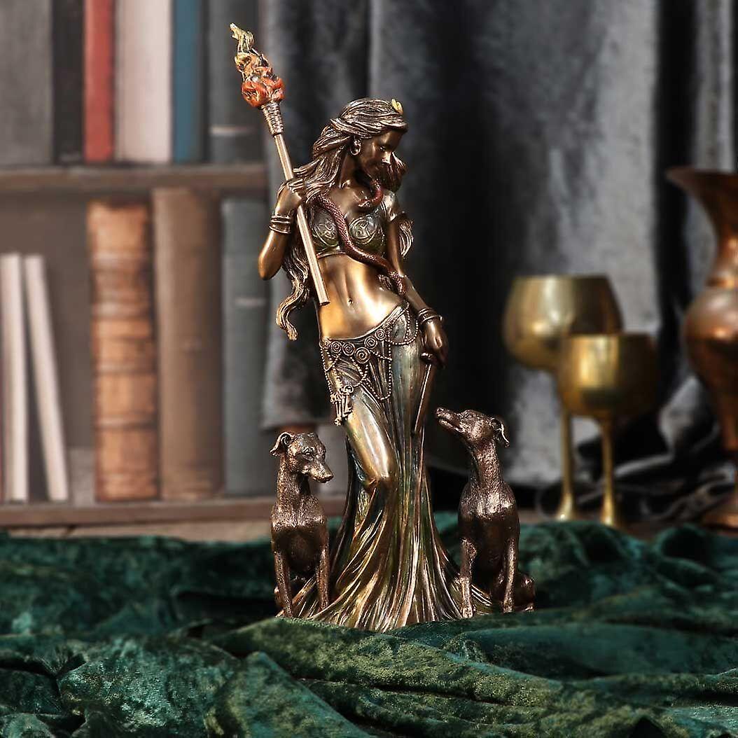 Hecate Moon Goddess Figurine By Allianceinteriorsltd