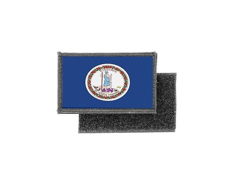 Patch ecusson prints flag badge usa U.S. united virginia