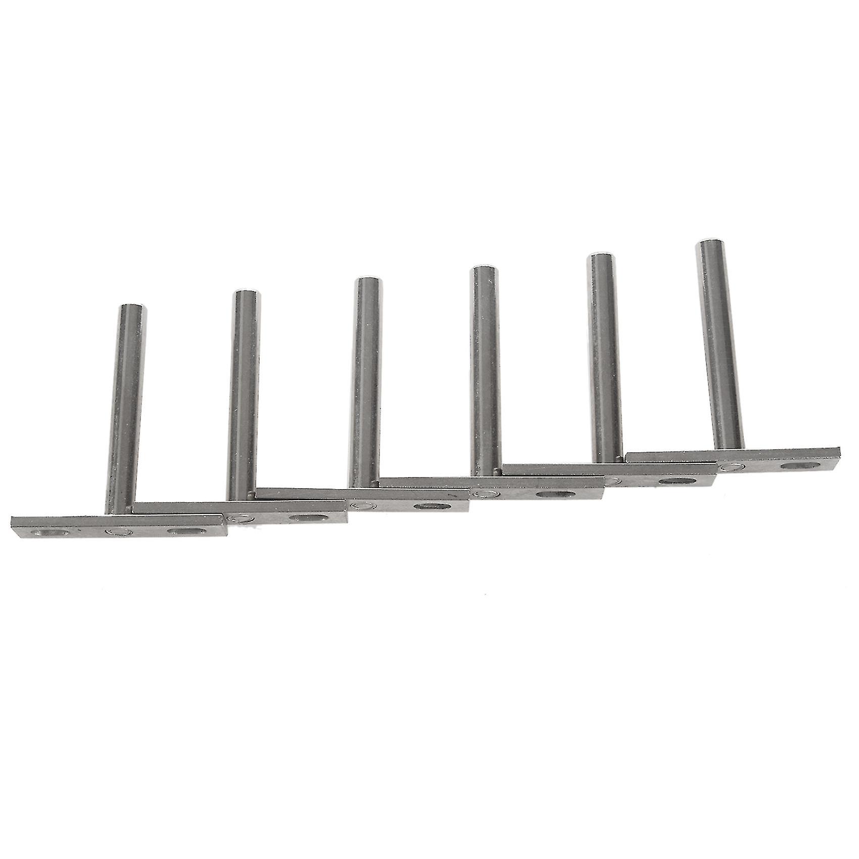 6pcs 3-inch Invisible Floating Shelf Brackets, Shelves Supports, Wall Holder Concealed Bracket Moun