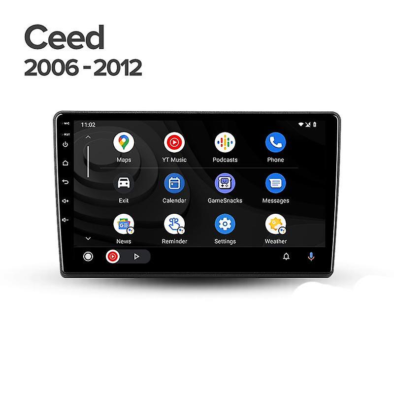 Car Radio GPS Android 12 For Kia Ceed ED 2006 - 2012 Multimedia Video Player Navigation Carplay Auto