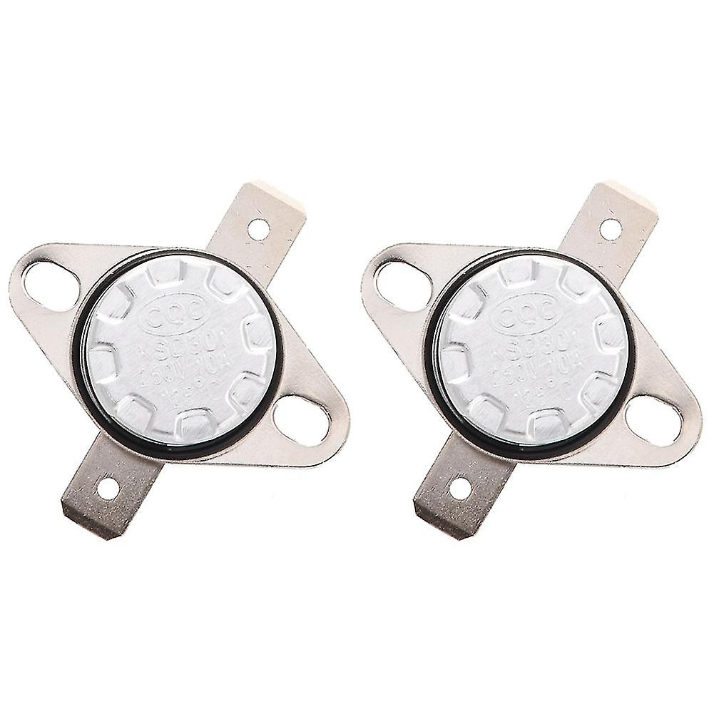 2x Ksd301 Ac 250v 10a 125 Celsius Nc Temperature Control Switch Thermostat