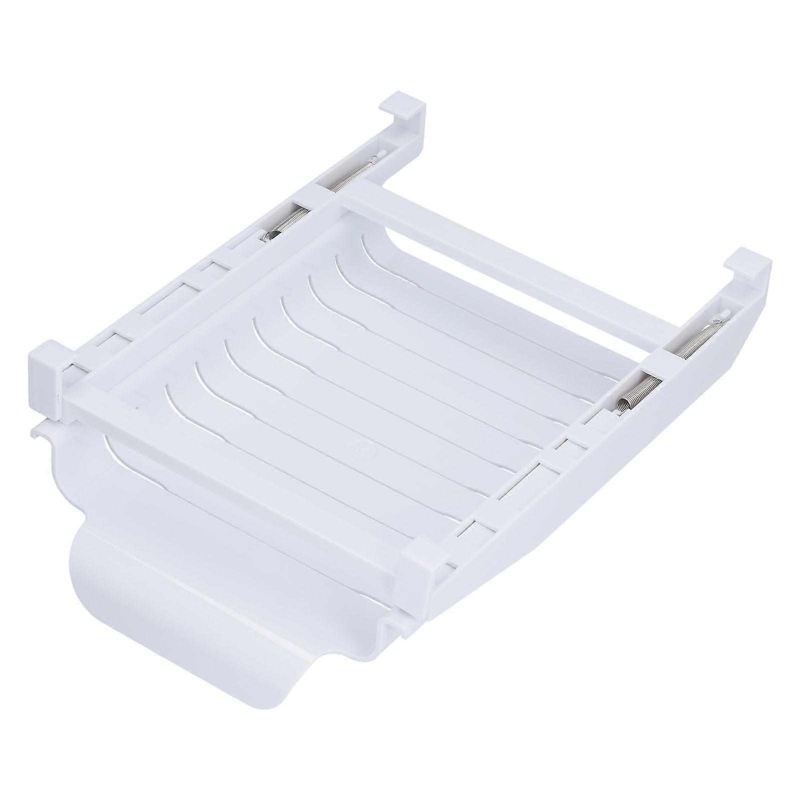 Foldable Fridge Organizer with 10 Hanging Zipper Pockets