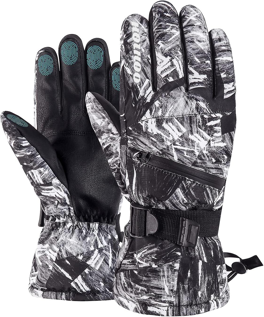 Waterproof Thermal Touchscreen Ski Gloves