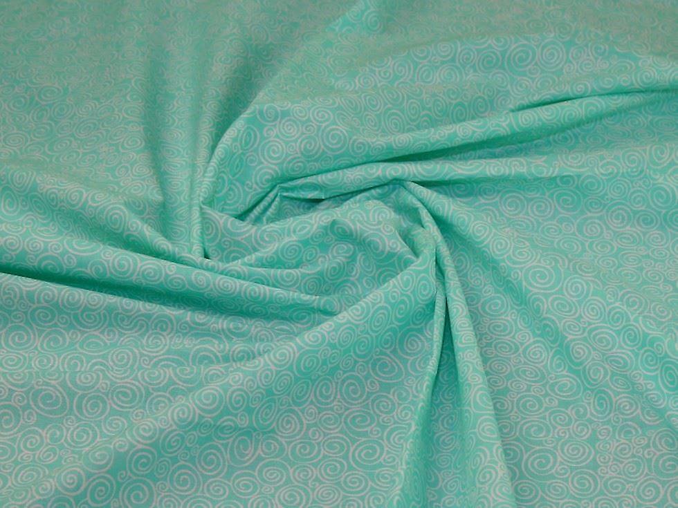 Minerva 100% Cotton Fabric Mint - per metre