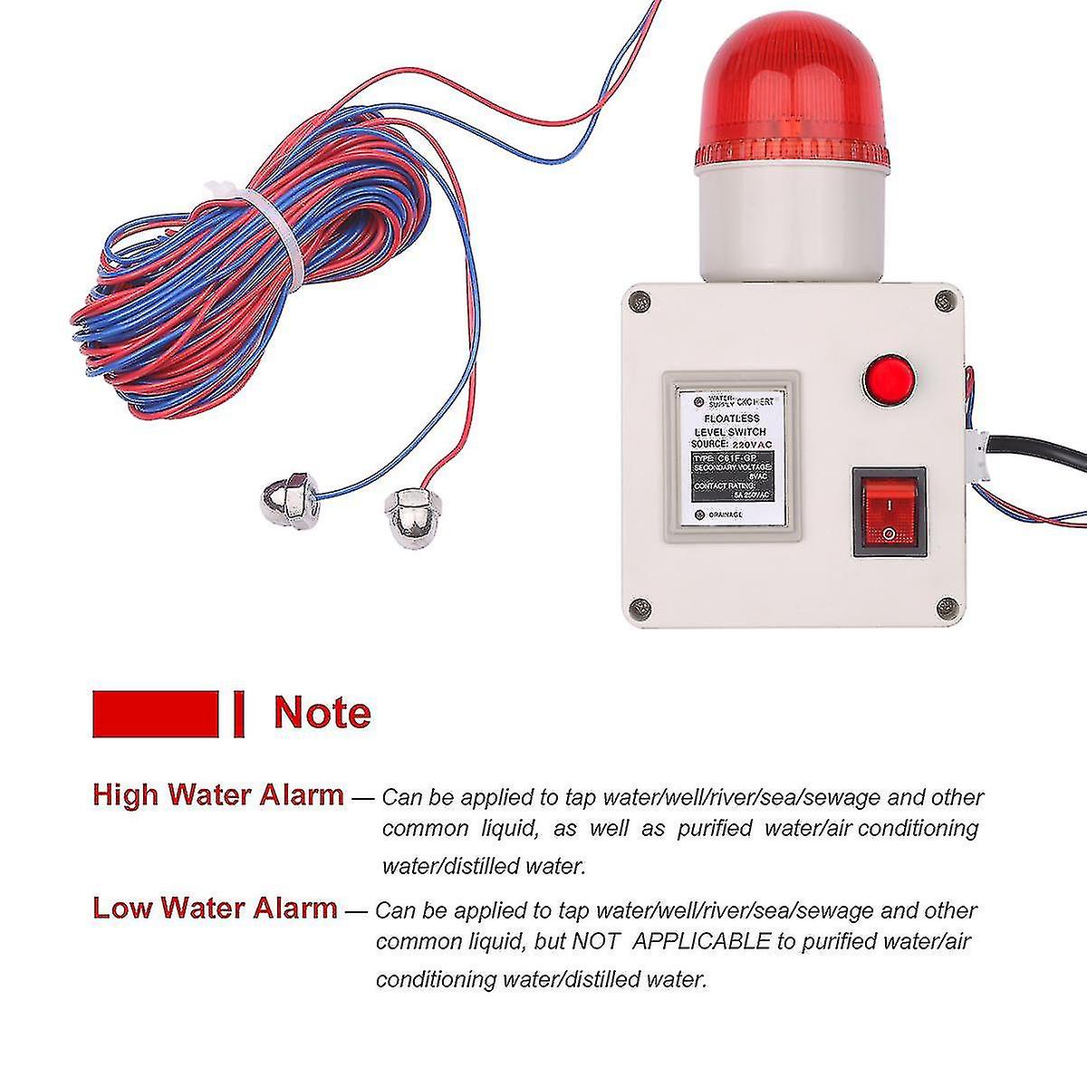 Water Level Indicator Alarm Water Level Alarm Sensor Water Line ...