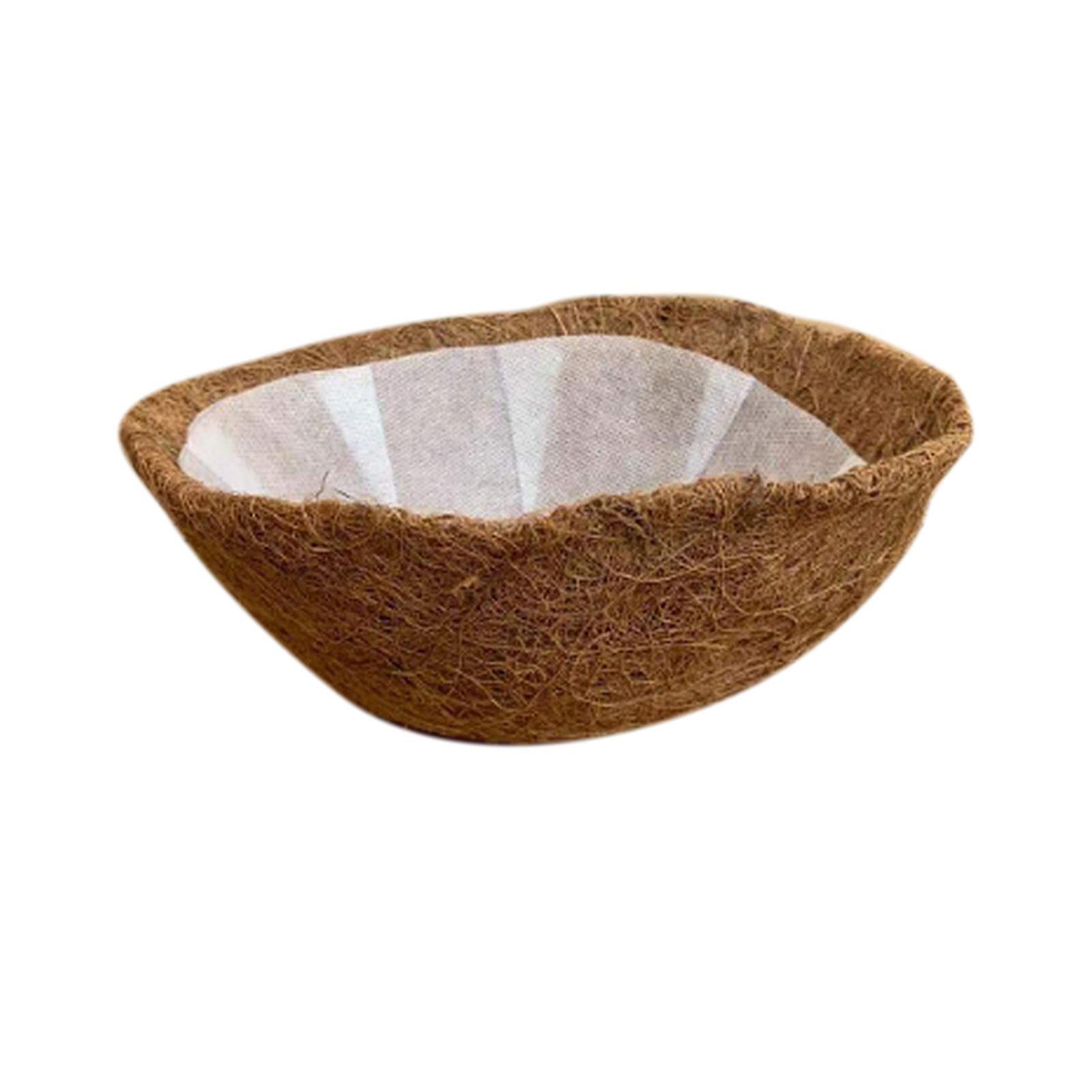 Blumenampel Vlies Coco Liner Pflanzgefäßeinsätze Pflanzblumen 20cm