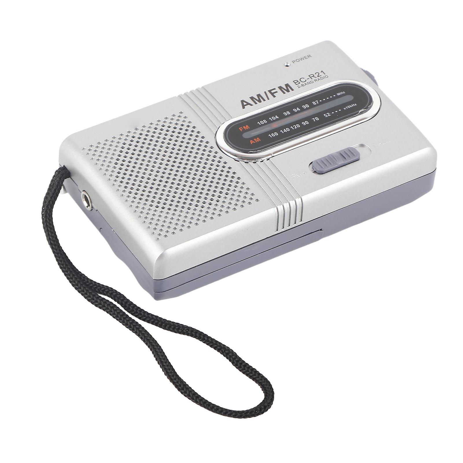 Portable AM/FM Mini Radio Stereo Speakers Music Player | Fruugo UK