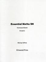 Essential Maths 9h Homework Answers by Michael White Paperback Book