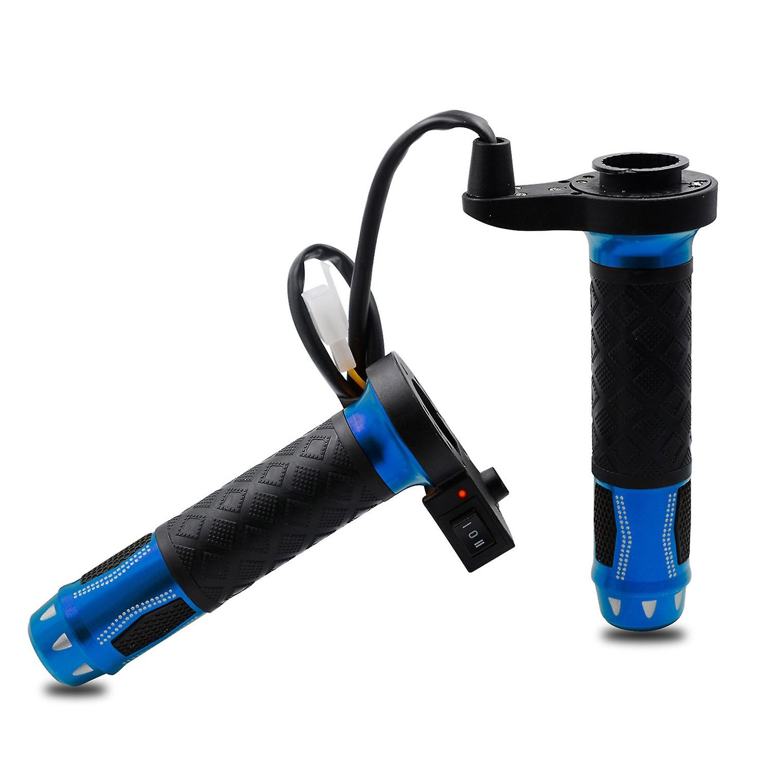 12V Motorcycle Heating Handle Cover Aluminum Alloy Electric Heating Handlebars Warmer Intelligent Wi