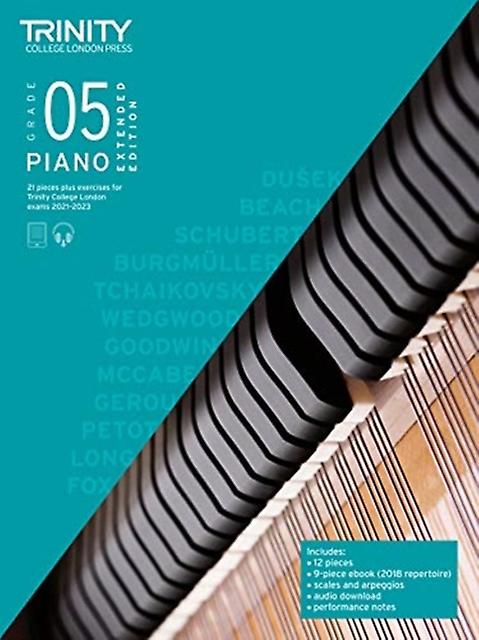 Trinity College London Piano Exam Pieces Plus Exercises From 2021 Grade 5  Exten by Trinity College London Sheet music Book