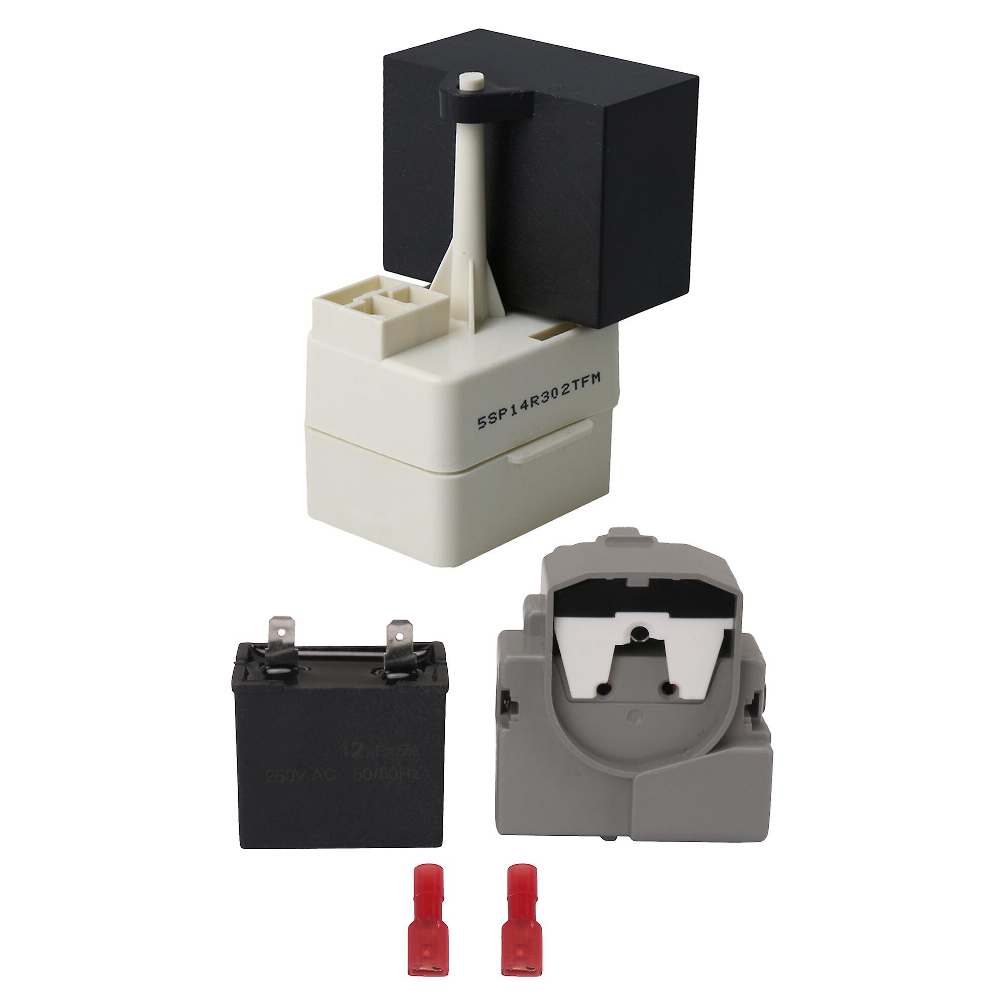 10657789700 Freezer Compressor Start Relay and Capacitor Part 250V Kit