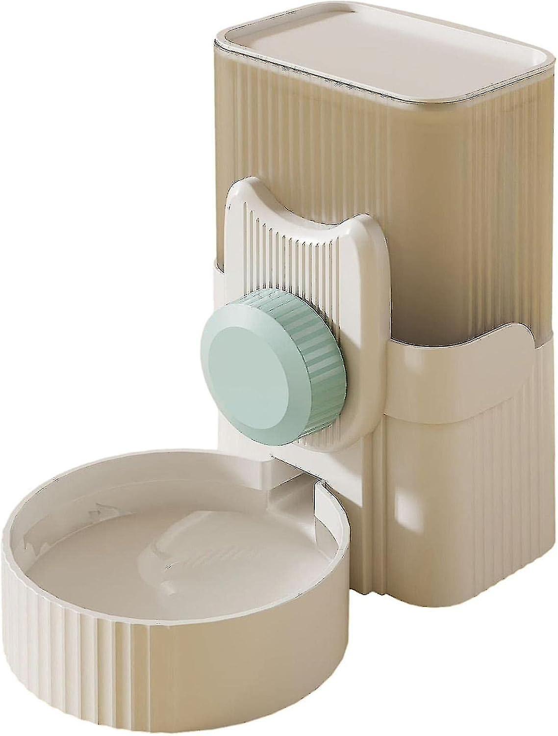 Automatic refilling pet feeder and waterer, 1 liter capacity automatic gravity cage hanging food wat