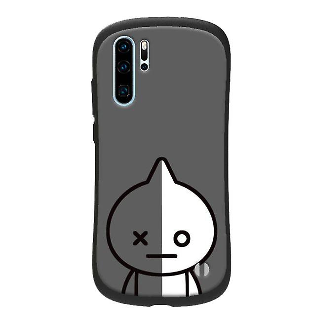 Shockproof Protective Case for Huawei 20 Pro - Black  White
