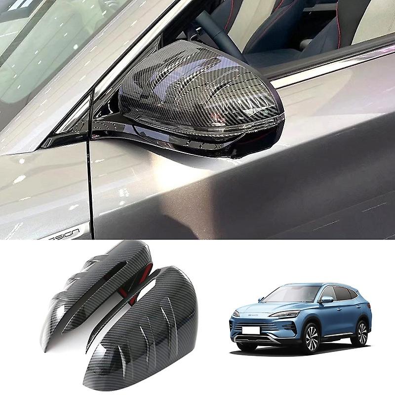 Cars Accessories Side Door Mirror Cover For BYD Song Plus 2020-2024 Exterior Decoration Auto Parts