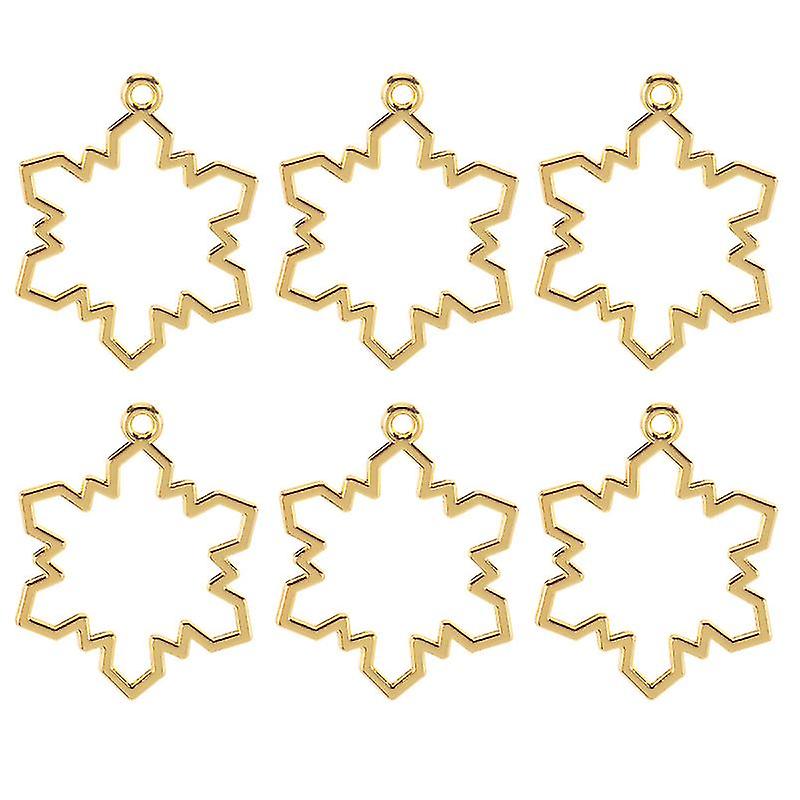 10pcs Alloy Frame Pendants