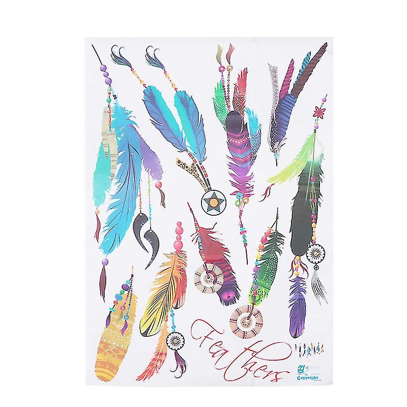 1pcs Wall Feather Sticker