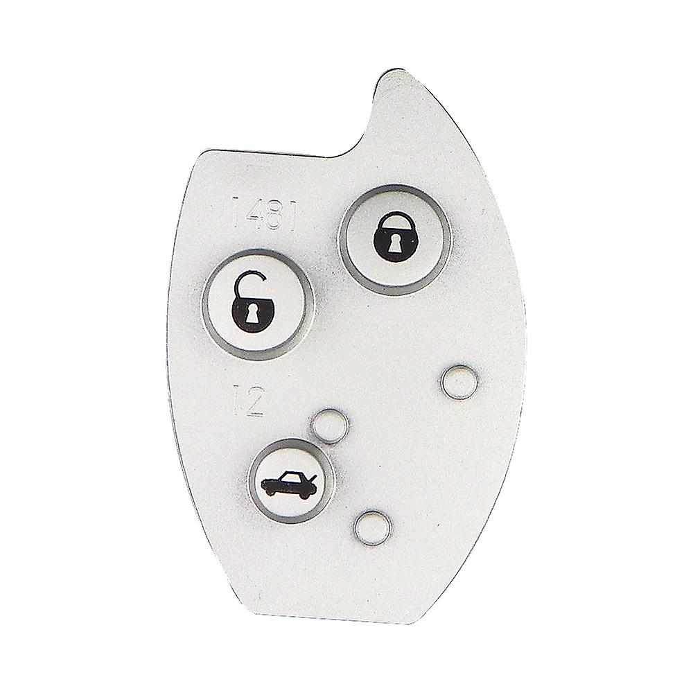 Yiqixin 5/10/20/50 Pcs Car Key Shell 3 Button Rubber Pad For Citroen C2 C3 C4 C5 C6 C8 Saxo Sega Xsara Picasso Berlingo Sx9 Case