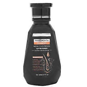 3set 250ML Shampoo allo zenzero Antiperdita di capelli Pulizia profonda Ispessimento dei capelli Shampoo a base di erbe Controllo dell'olio