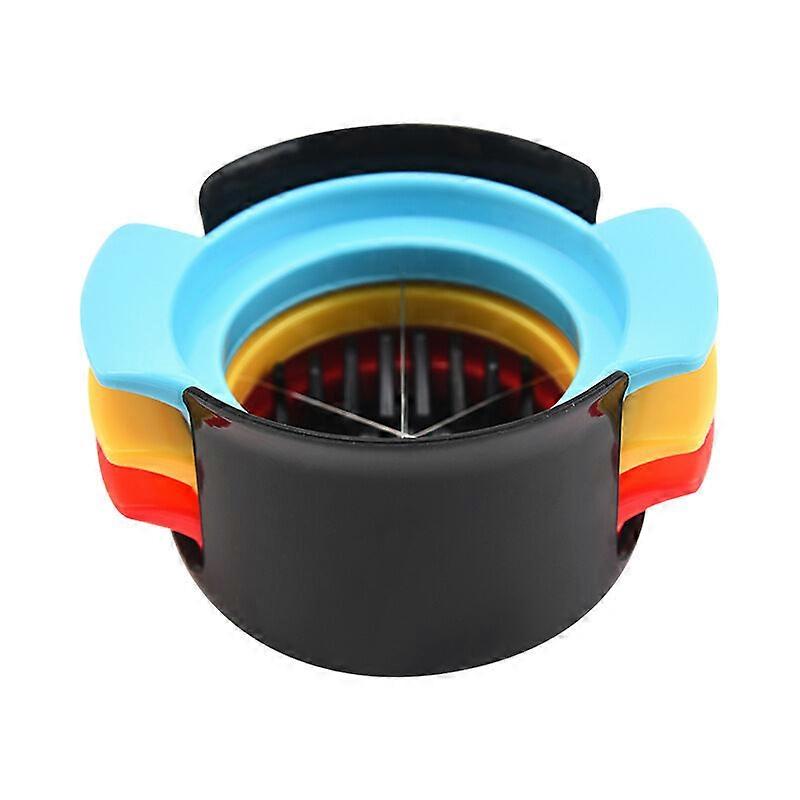 3 in 1 Egg Cutter Egg Divider Suitable for Cutting Hard Boiled Eggs Strawberries Kiwi Cheese