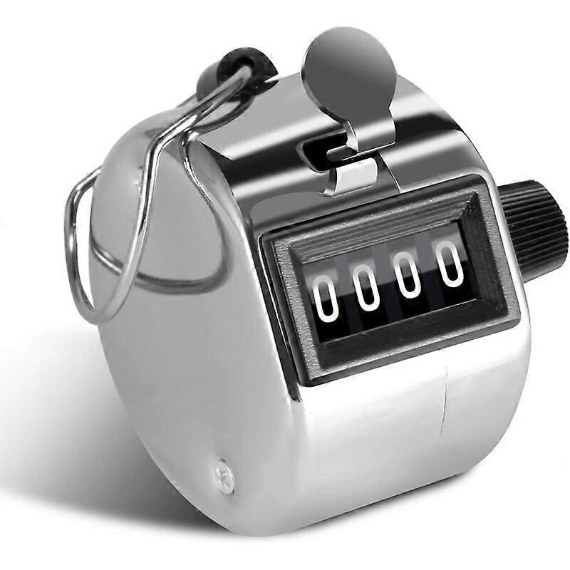 4 Digit Manual Counter Pass Counter for People Counter, Golf Sport, Trainer School