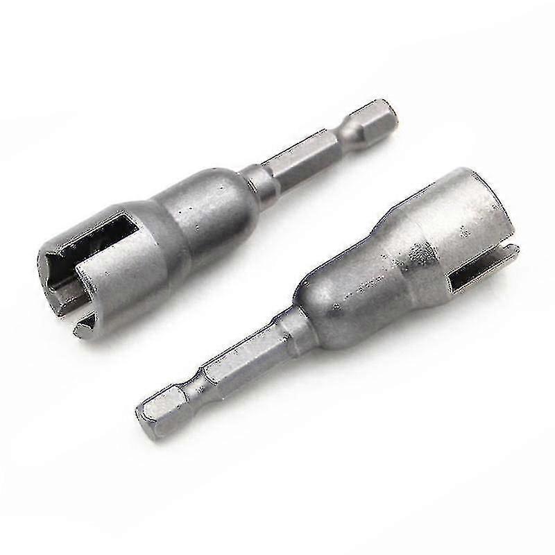 2pcs Wing Nut Drivers, Panel Nut Socket Tool, Eyelet Screws, Steel C And Q Hooks, 65mm