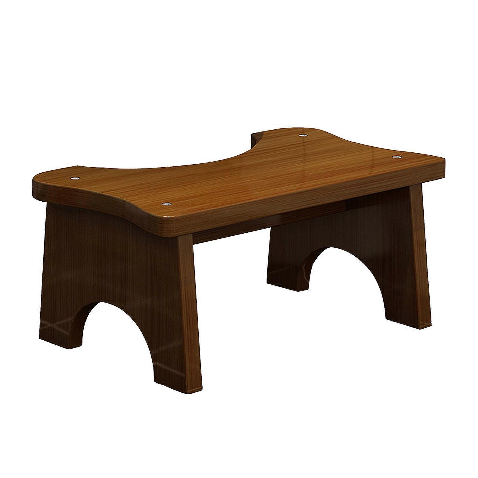 Toilet Children Solid Wood Mat Footstool