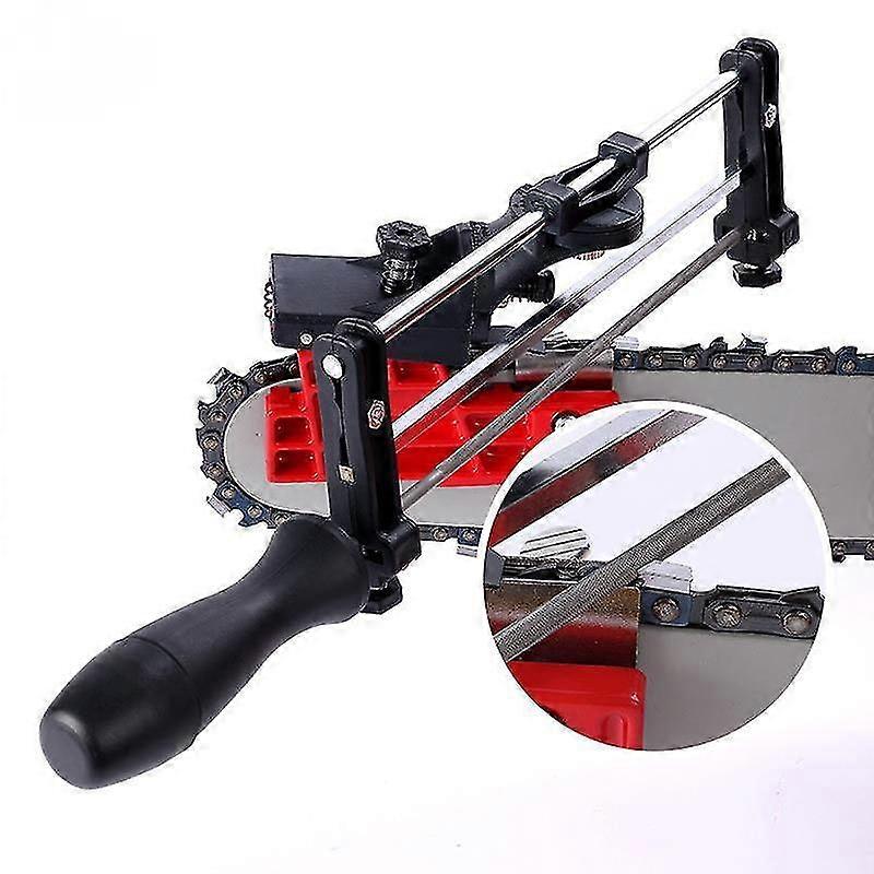 New Chainsaw Sharpener Manual Chainsaw Chain Sharpening Chain Saw Sharpen Tool For Most Chain Saws Electric Saws Garden Tools