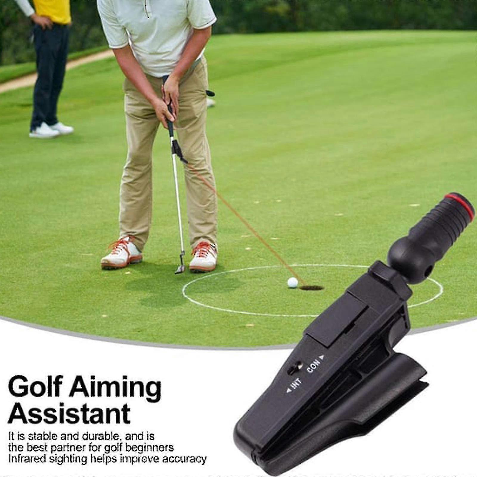 Golf Putter Laser Sight Pointer Aim Putting Line Aids Improve Training Tool