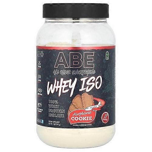 Iso Whey Airplane Cookie, 25 Servings by ABE