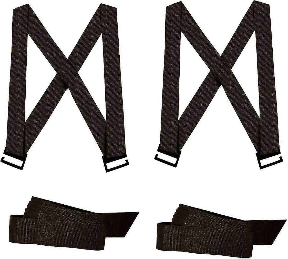 Moving Strap, Moving Straps Up to 360kg, Lifting Strap Moving Aid for Piano and Transporting Heavy Furniture, 2.8m Black Carrying Strap (2 Harnesses +