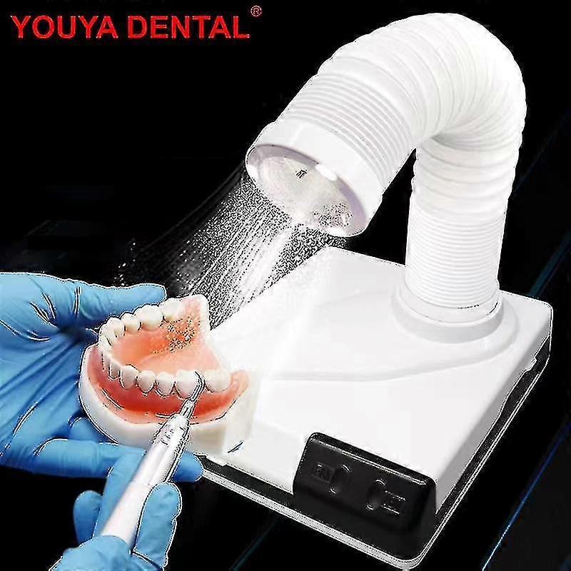 Dust Collector Extractor Dental Lab Vacuum Dentistry Desktop Suction Machine Desk Dust Collector With Fan Led Tw