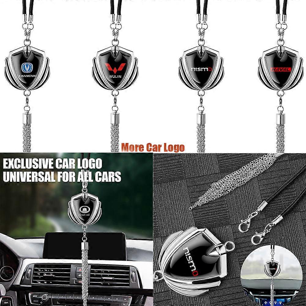 1pcs Badge Car Rearview Mirror Pendant Auto Interior Hanging Ornaments Accessories For Mazda 3 bk 6 gg 2 CX5 CX30 CX3 CX7 Mx5