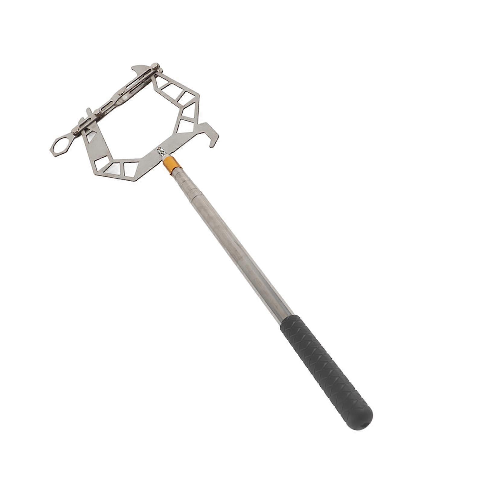 U Type Boat Hook Threader, Boat Hooks for Docking Extension Pole Hook Telescopic Boat Pole, Dock Hook Ship Docking Equipment Tool