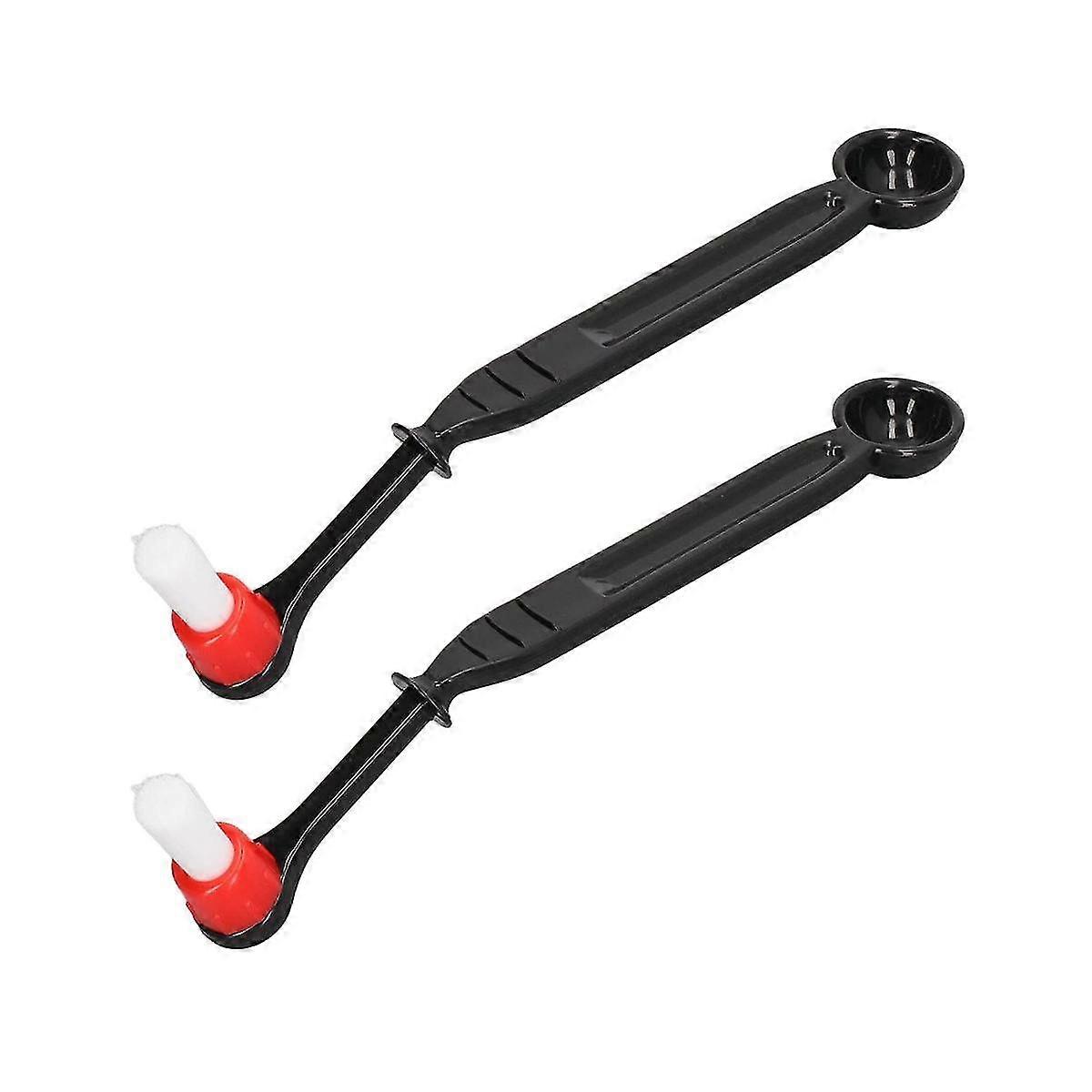 Coffee Machine Brush, Residue Replacement Anti Scalding Coffee Brush For Milk Frothers 2pcs