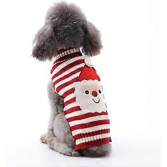 Abrrlo Dog Sweaters, Dog Winter Sweater, Christmas Pattern Sweater, Winter Knitted Coat, Pet Clothes, Fashion Sweater, Dog Gift, Xs Santa Claus. I