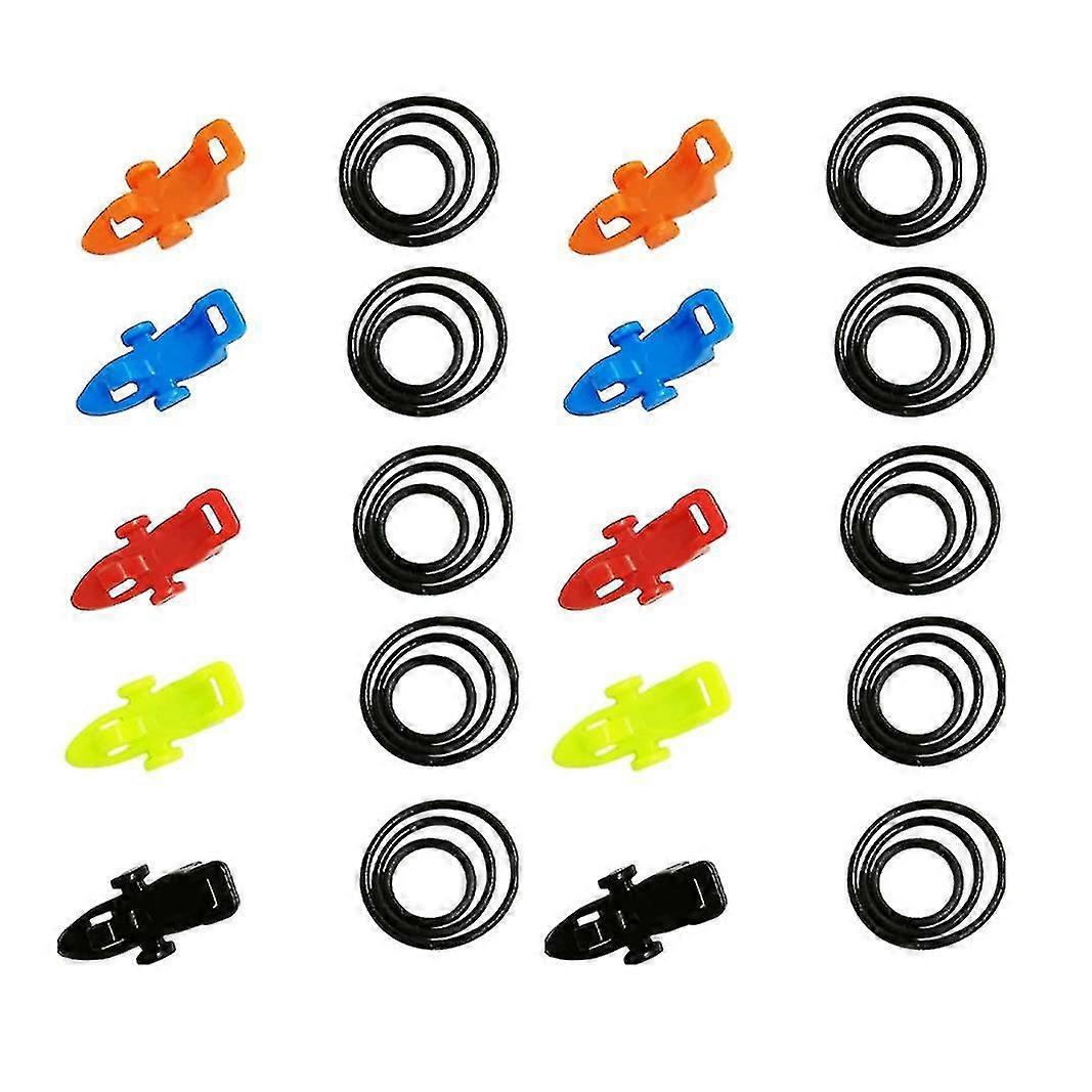 fish lure bait holders compatible with worm hooks and treble hook,10 set a