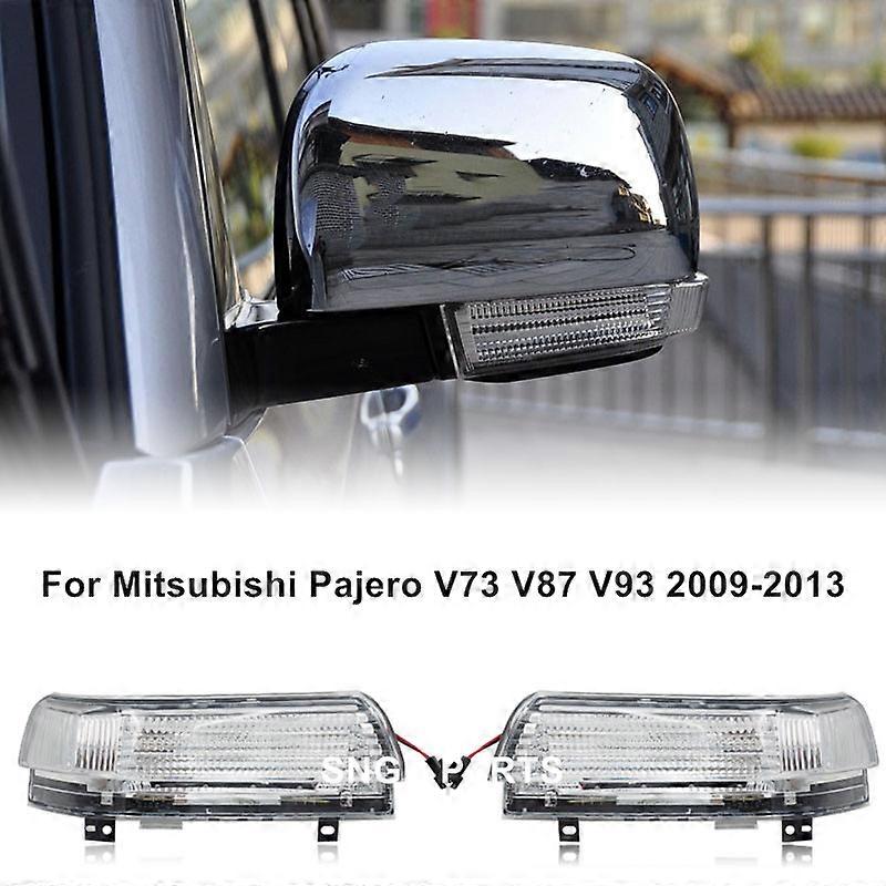 For Mitsubishi Pajero V73 V87 V93 2009-2013 Car Indicator Blinker Repeater Signal Lamp Rearview Mirror Turn Signal Light