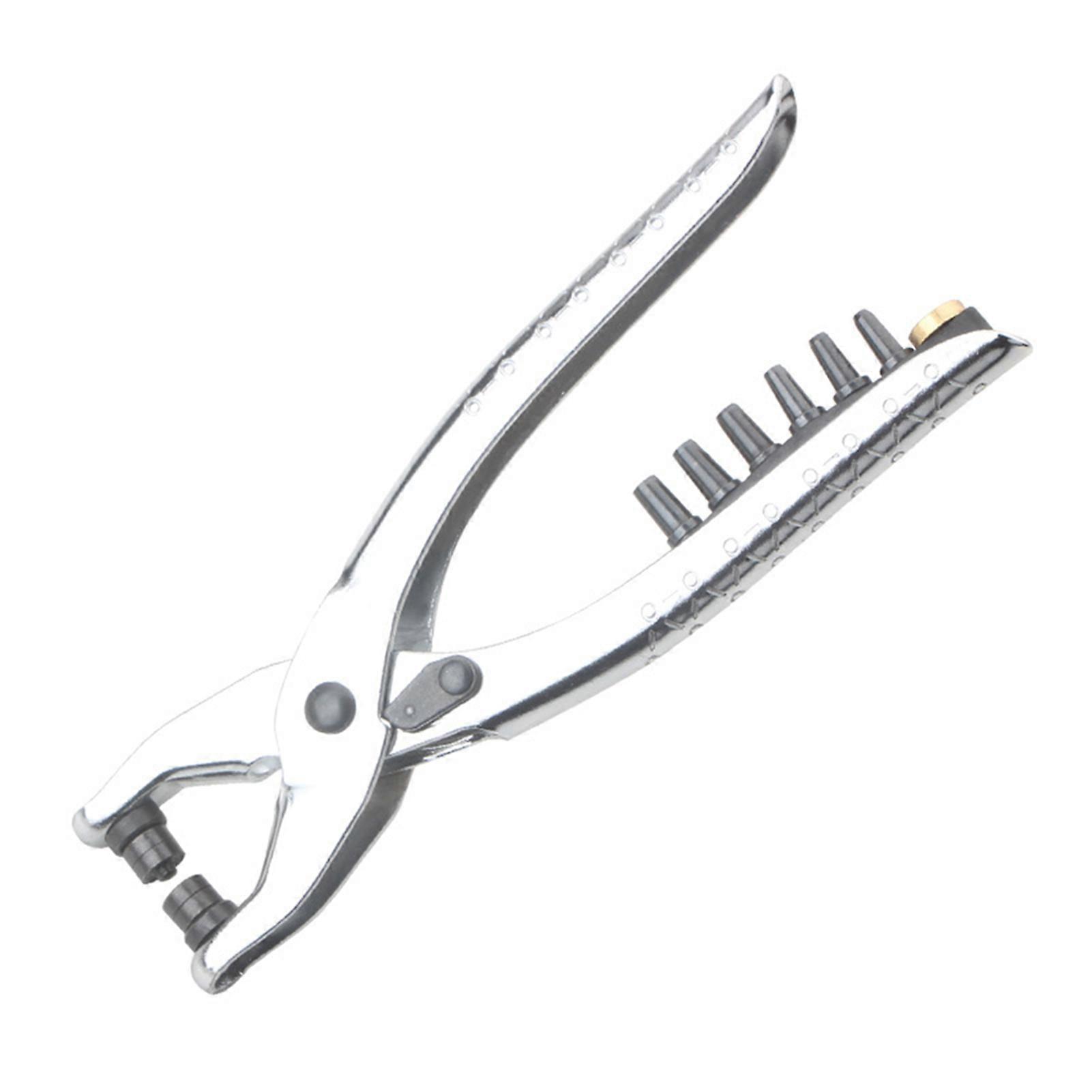 Puncher Riveting Pliers Interchangeable Head Drilling Hole Pressing Pliers