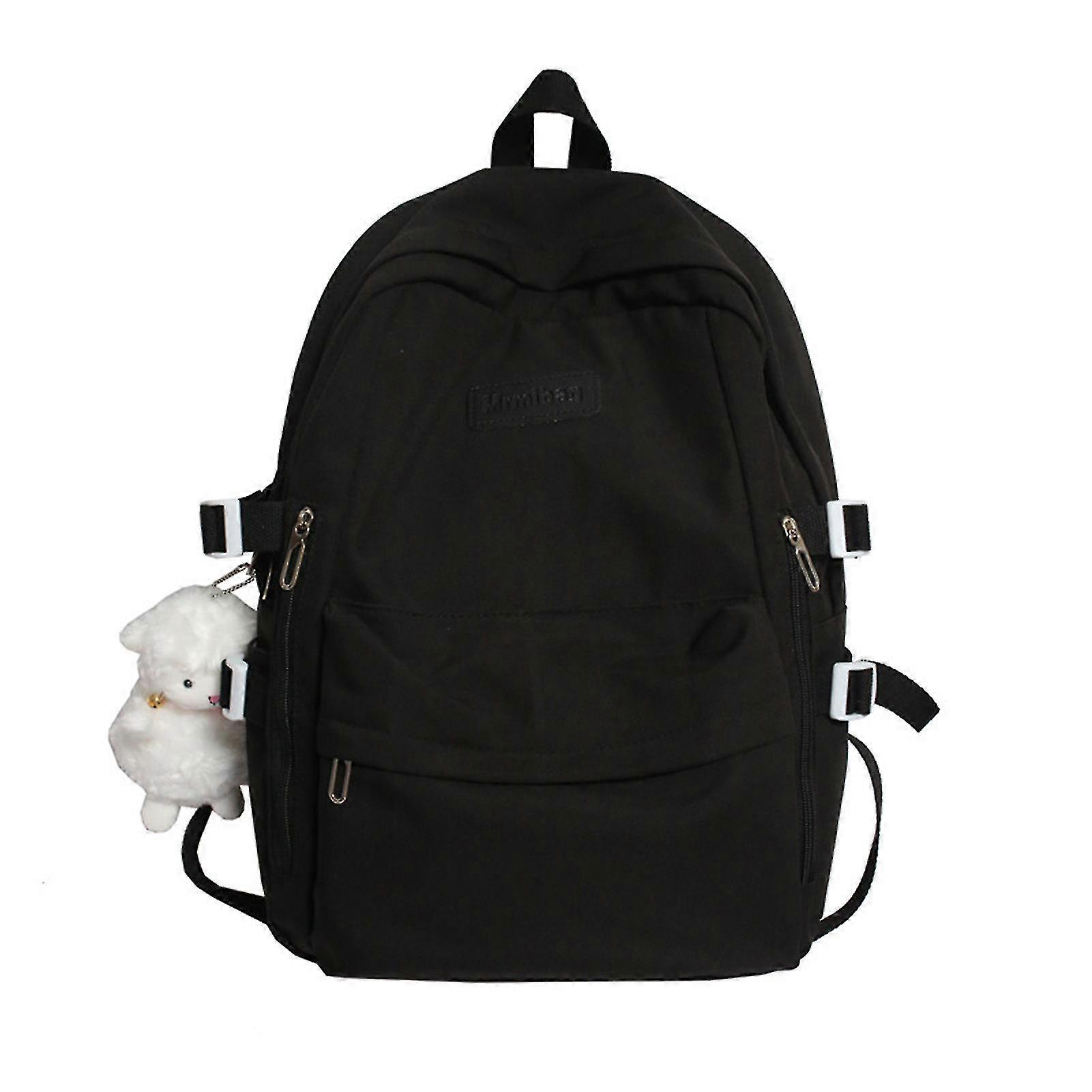 Solid Backpack Computer Backpack Soft Breathable And Smell Free Bag For School Traveling