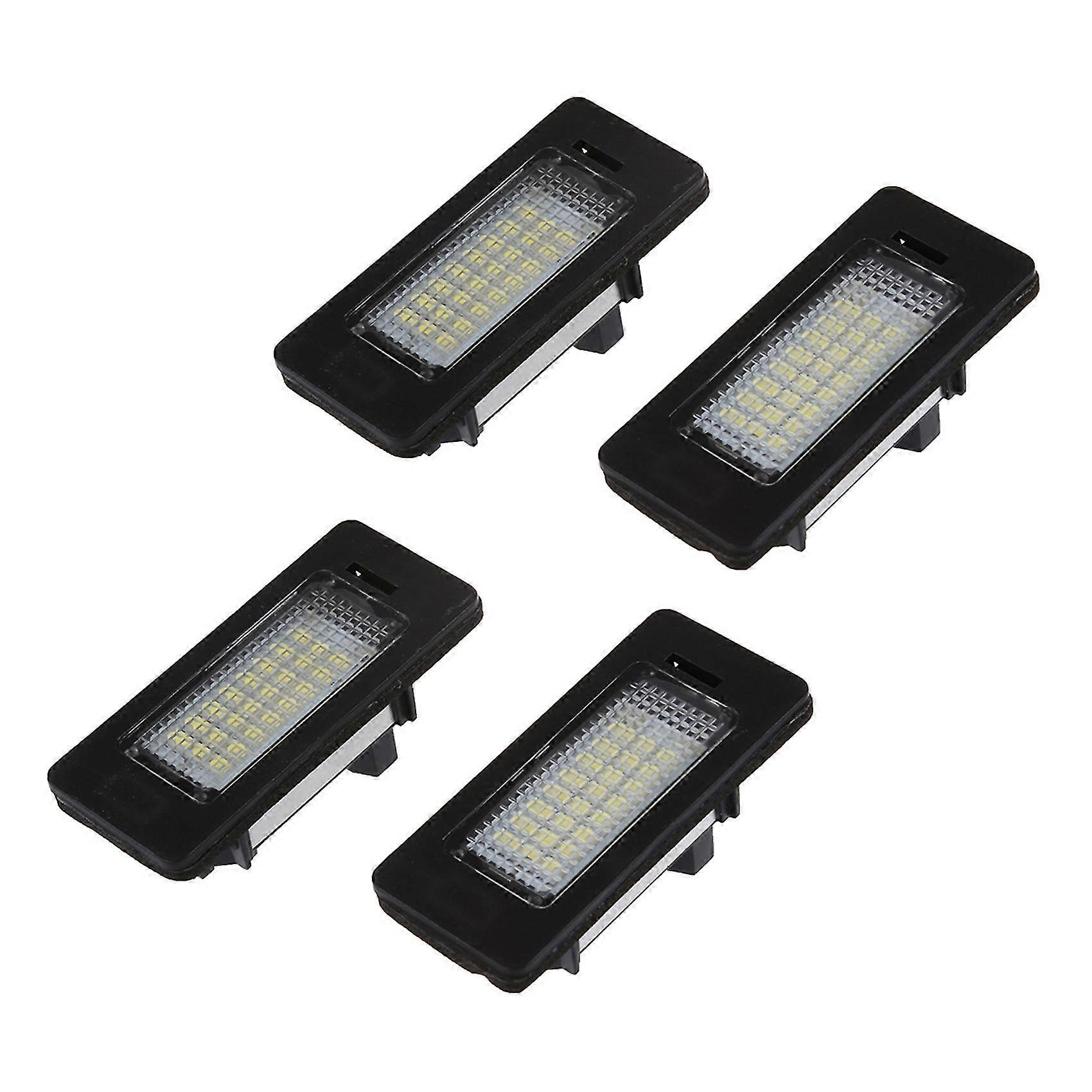 2x Pair Error Free 24 3528 Led License Plate Light Lamp For E39 E60 E61 E90 5 Series