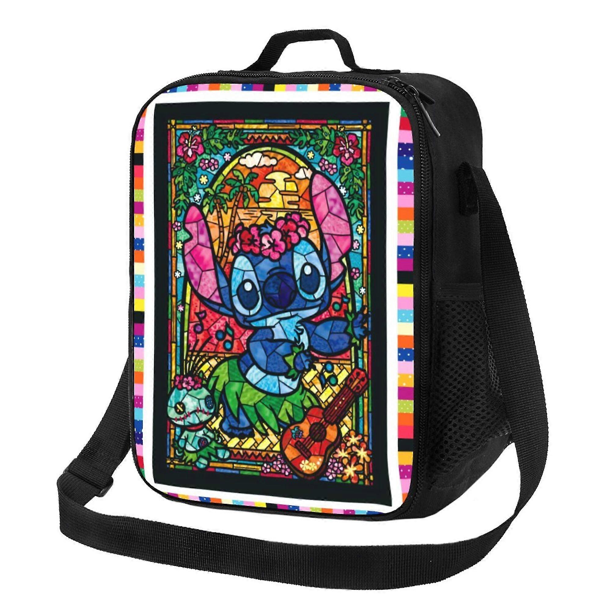 Lilo Amp; Stitch Lunch Bag Lunch Box Durable Lunch Tote Bag Portable Reusable Lunch Box Tote For Sport Picnic Cam -cnbv230