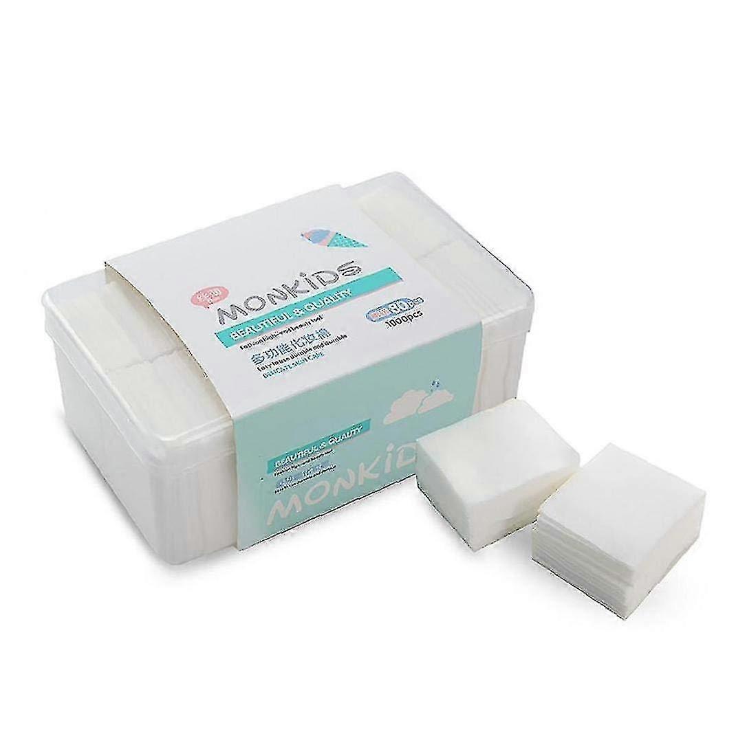 1000pcs Soft Makeup Pads Lint For Removing Face Absorbent Thin