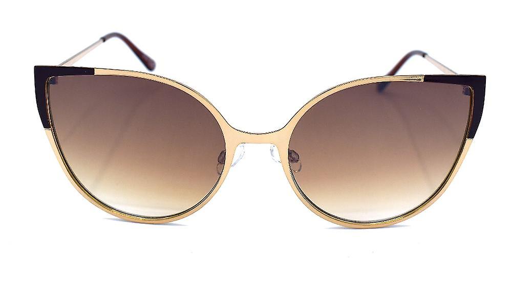 Cat Eye Sunglasses - Gold