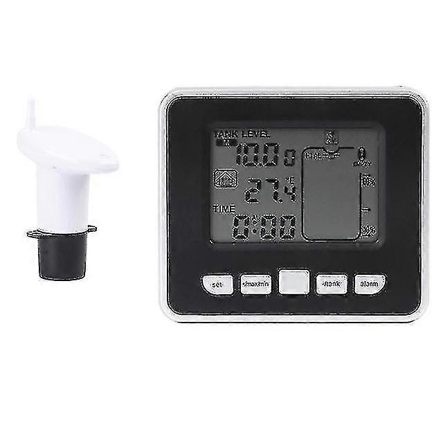 Water Level Sensor Ultrasonic Water Tank Liquid Depth Level Sensor With Display
