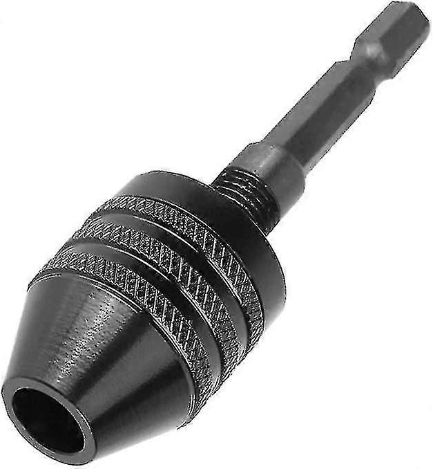Chuck Adapter With 0.8-8mm Hex Shank Keyless Electric Converter Drill Chuck