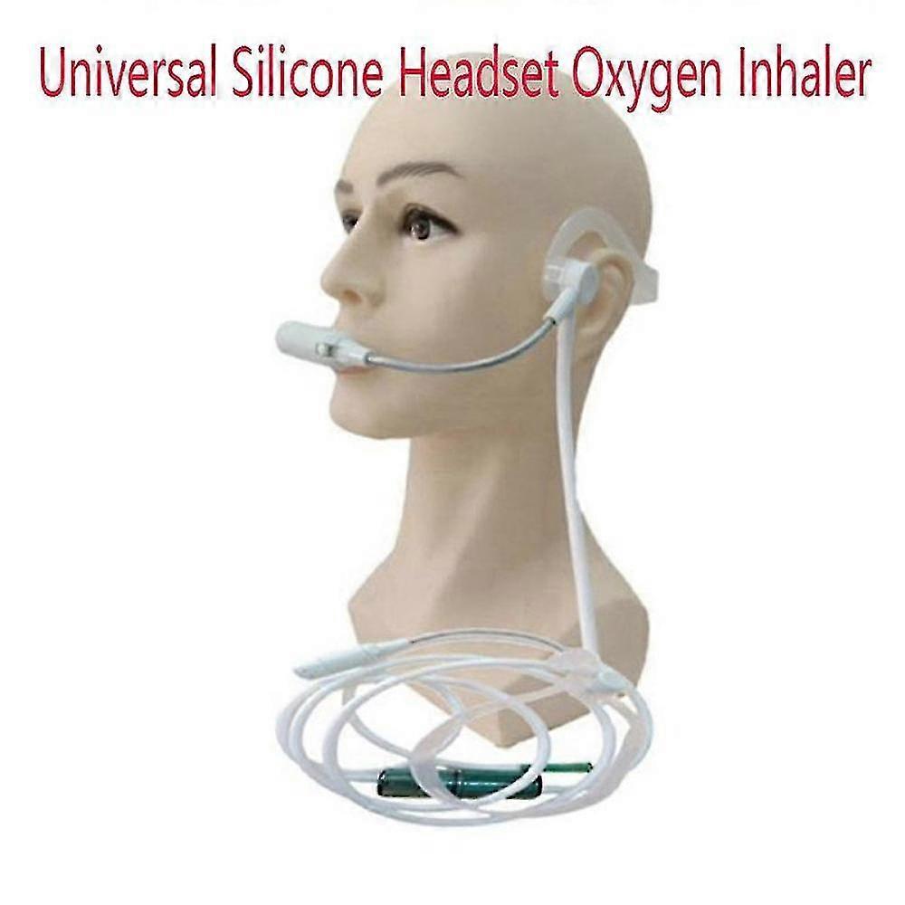 Headset Nasal Type Oxygen Cannula 2m Soft-contact Nasal Oxygen Cannula Standard Connector Inhaler A