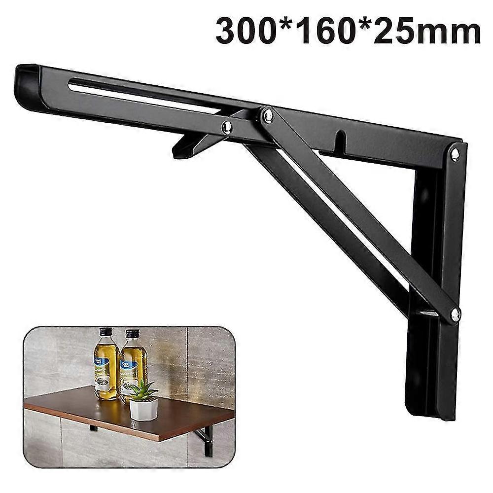 Folding Shelf Brackets Heavy Duty Stainless Steel Diy Wall Mounted